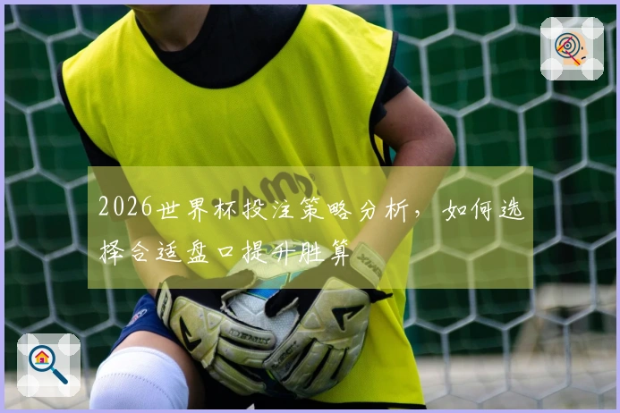2026世界杯投注策略分析，如何选择合适盘口提升胜算